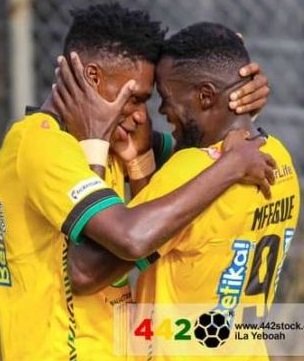 Mbella Etouga – (left) Kotoko in-form striker