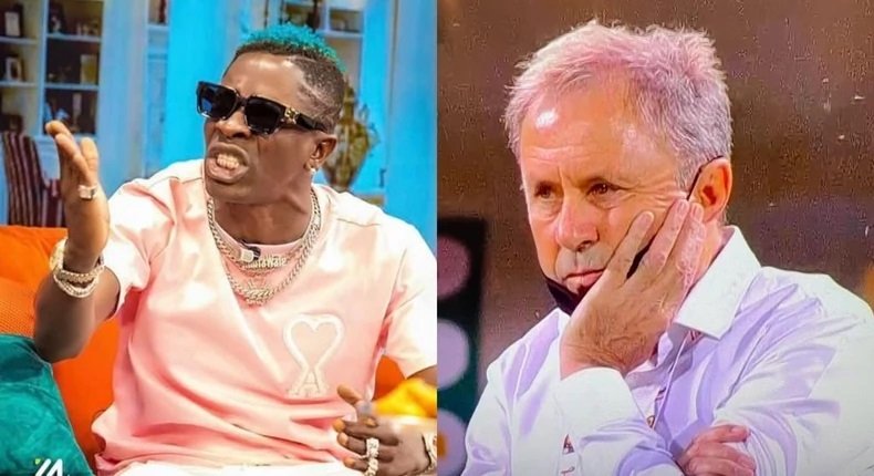 Shatta Wale trolls Black Stars coach