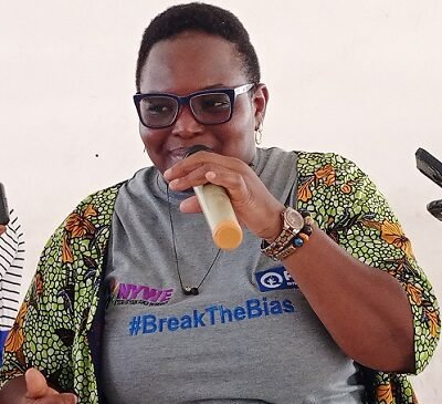 Ms Ida Nakkar speaking at the function