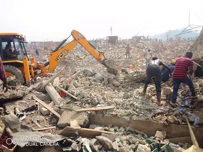 The explosion claimed lives and property