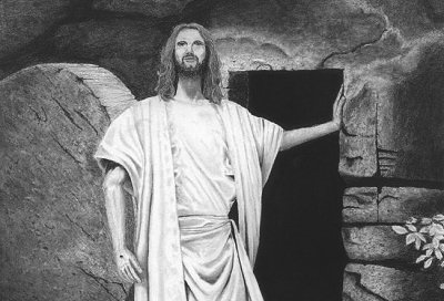 •He is risen