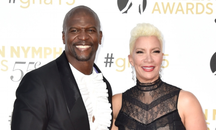 MONTE-CARLO, MONACO - JUNE 18: (L-R) Terry Crews and his wife Rebecca King-Crews attend the closing ceremony of the 55th Monte-Carlo Television Festival on June 18, 2015, in Monaco. (Photo by Pascal Le Segretain/Getty Images)
