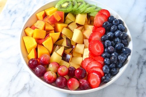 • Fruit salad for kids