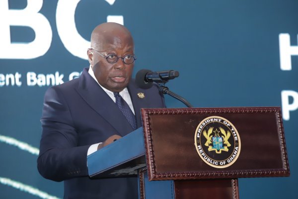 • President Nana Addo Dankwa Akufo-Addo launching the Bank in Accra last month
