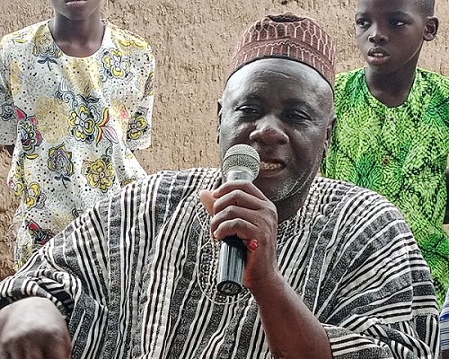 ● Naa Seidu Braimah expressing concern