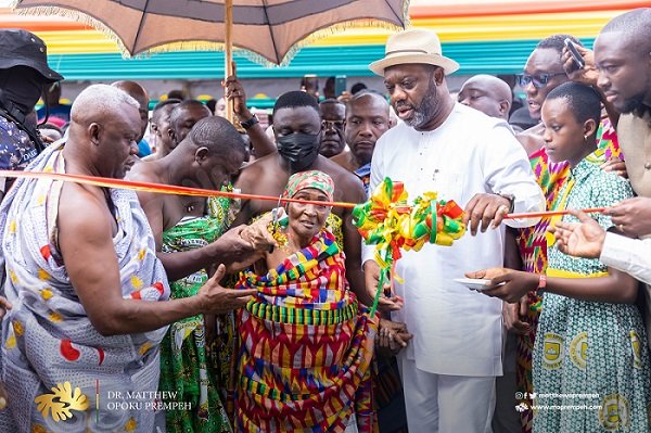 • The library is named after the late Ashanti Queen, Nana Afia Kobi Serwaa Ampem II