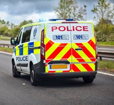 • The sheep was taken in the police van
