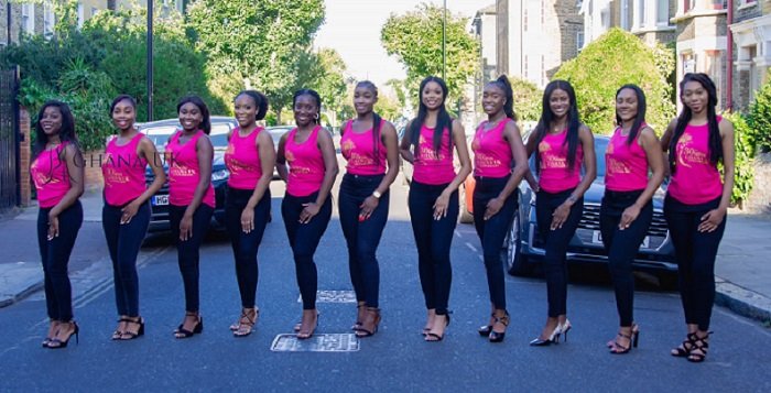 • Miss Ghana-UK contestants