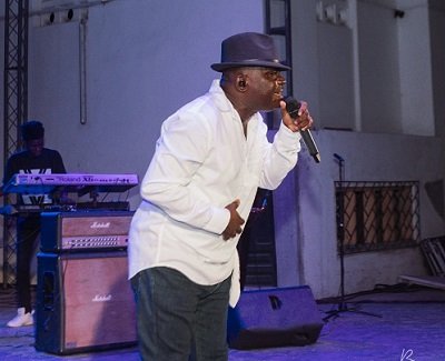 ● Samuel Owusu in his element