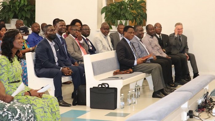 A section of the audience at the event
