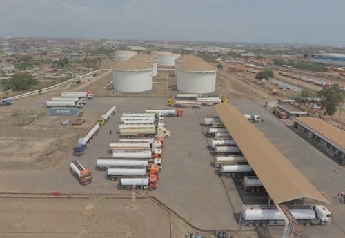 • Aerial view of Bulk Oil Storage and Transportation Company Limited facility