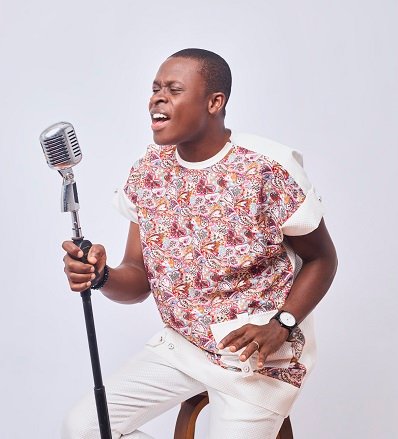 Michael Danso on stage