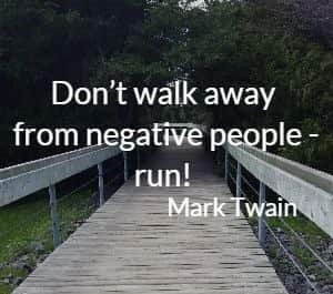 Negativity yields no positive results