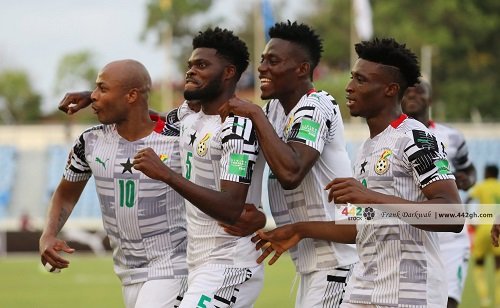 ● The Stars celebrating in a game