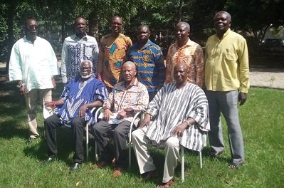 The delegation that led the peace talks