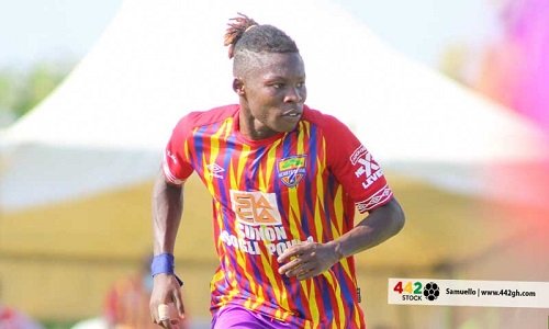 • Salifu Ibrahim - Hearts’ hardworking midfielder