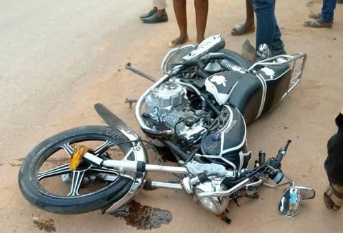 ● A crashed motor