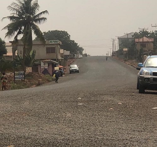 ●●The road is now in good shape