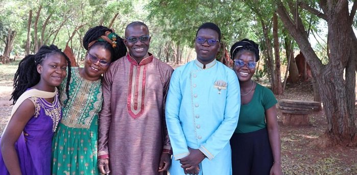 Princess with her parents and siblings