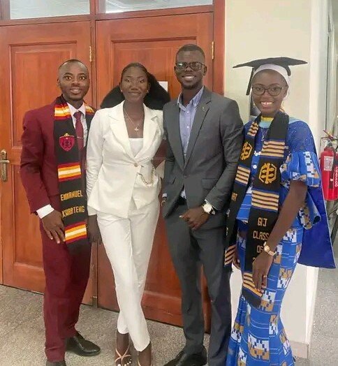 Fauzeeya was beaming with smiles on her graduation