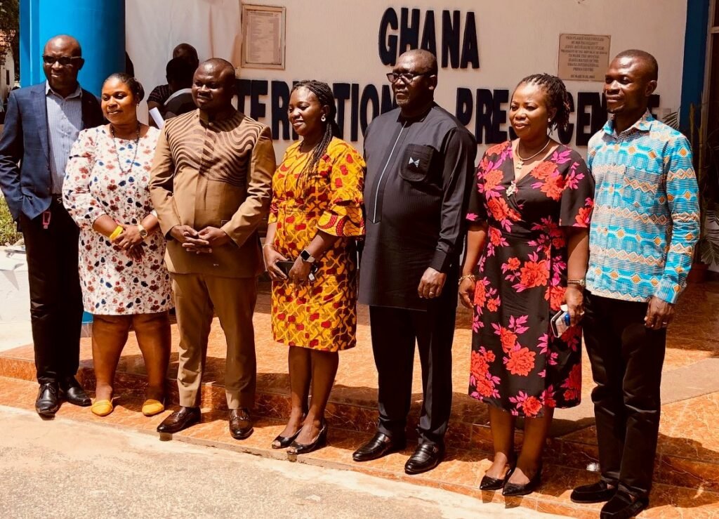 GJA leadership with Mr George Sarpong