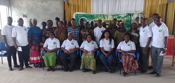 • The officials of MGF in a group photograph with recipients