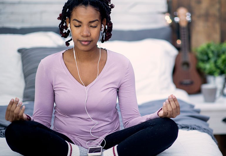• Meditation is good for our brains