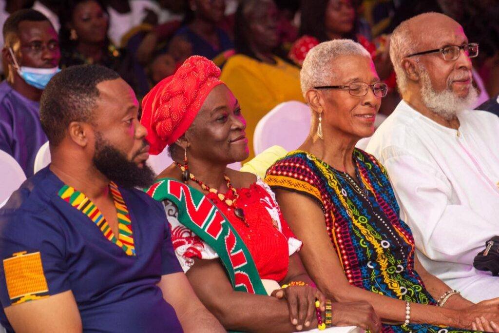 • A section of patrons at the event