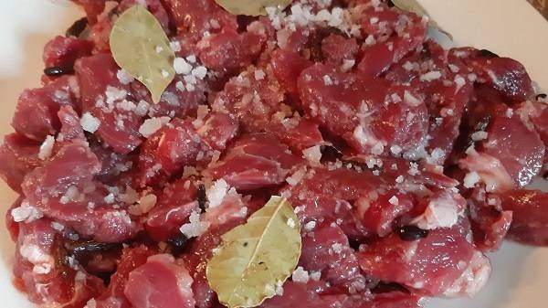 Homemade Tolo beef