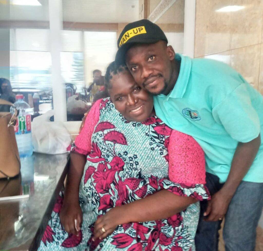 Ms. Ntumy and husband Ebenezer Ayim