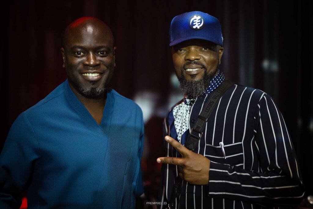 Nathaniel Attoh poses with KOD