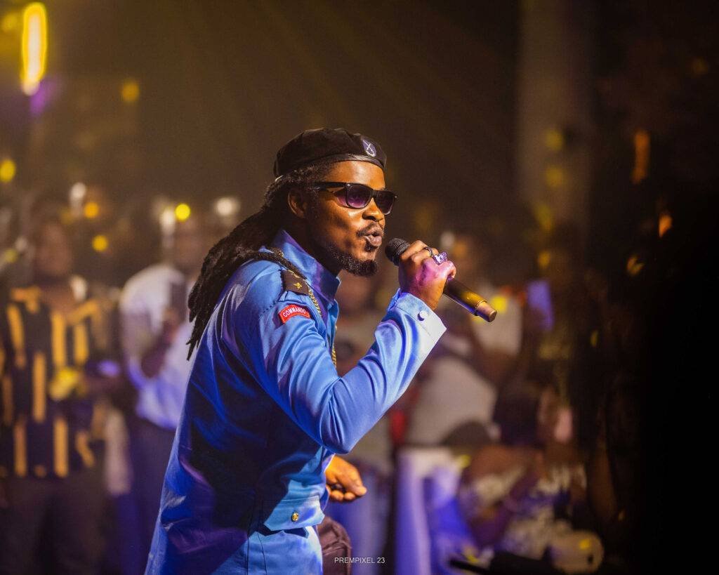 Natty Borax in his element