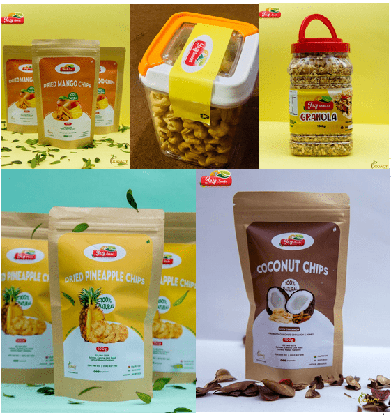 ● Some of the Jozy Snacks in the market