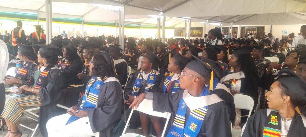 A CROSS-SECTION OF UNDERGRADUATE STUDENTS GRADUATING FROM THE UNIVERSITY