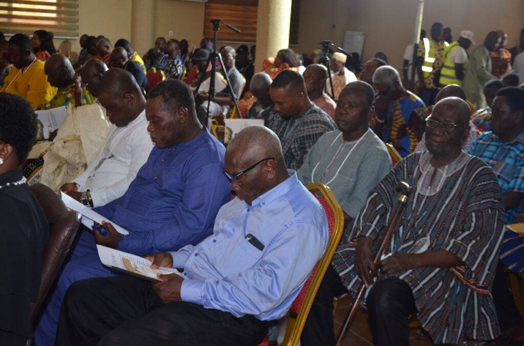 A section of the dignitaries at the inauguration