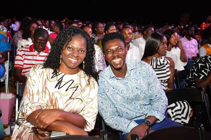 • Afua Serwaa Asafo Adjei and Nash Odoi were not left out of the excitement