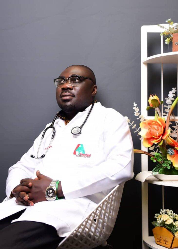 Dr Bright Okoh serving the health needs in his community and beyond