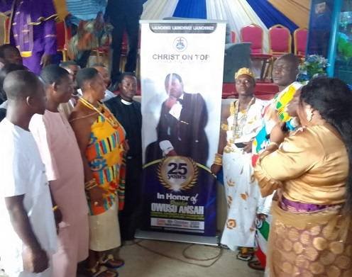 Prophet Ansah and the chiefs after the launch