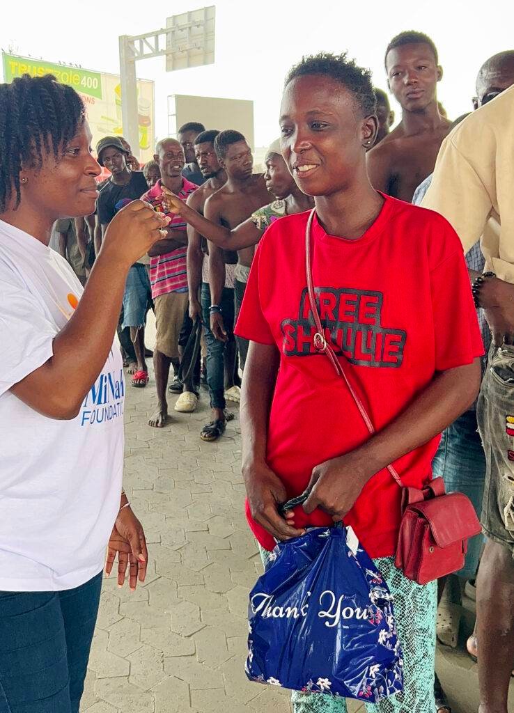MiNaK Foundation Feed The Street Donation