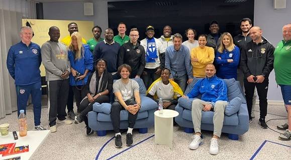 Some top Ghana Football Association officials were in Finland for social inclusion, education and exchange training workshop