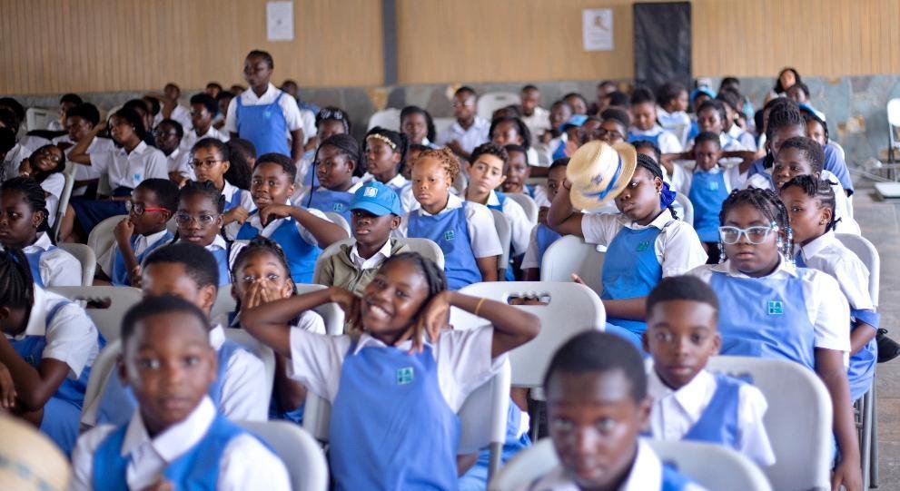 A section of the students during the durbar 