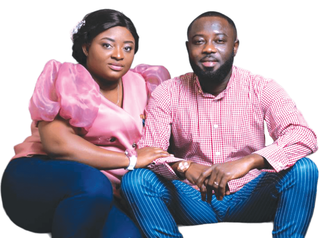 Mrs Oware-Menssah and husband