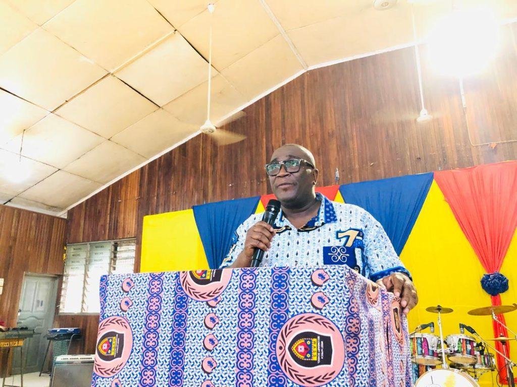 President of WASSOSA(Dr David Odoi) addressing participants