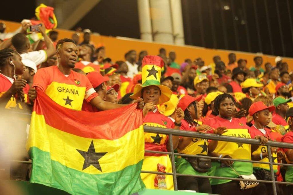 Together, they lightened the stadium       Photos by Raymond Ackumey