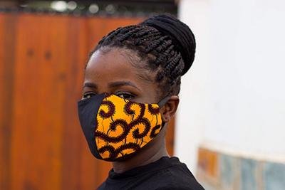 Wearing of nose masks prevents inhaling of  dust