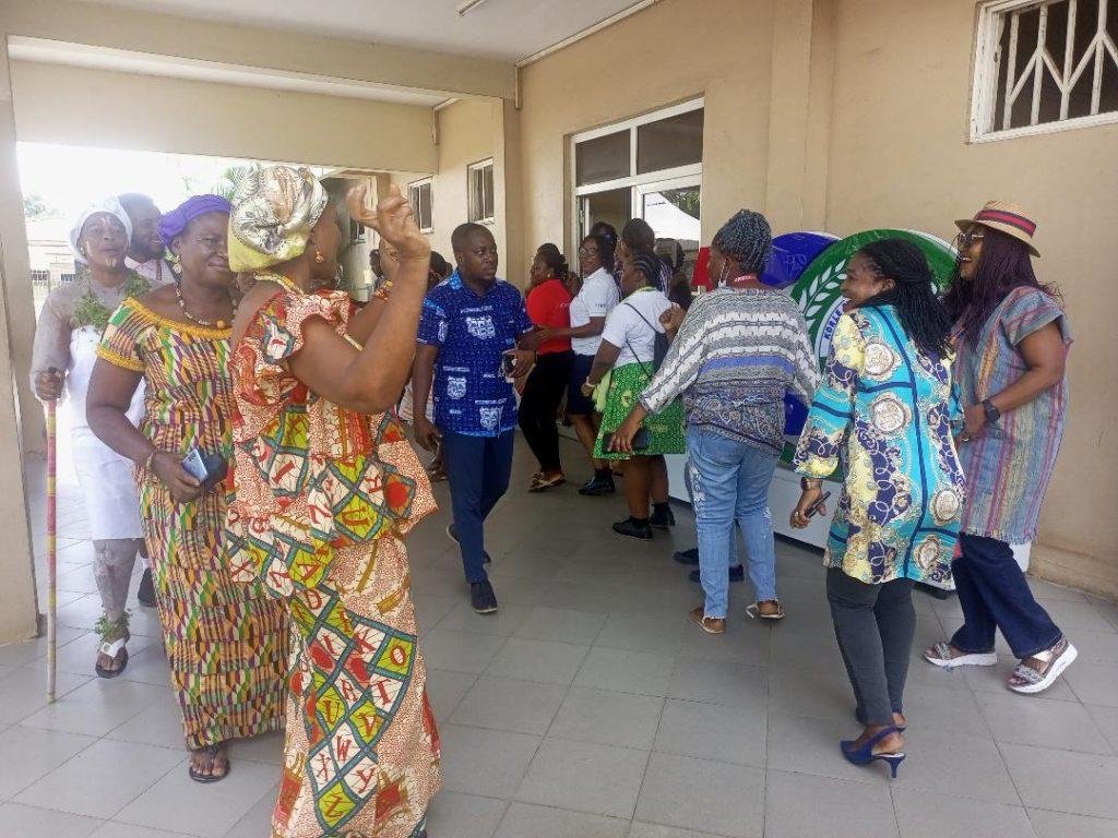 It was fun galore as members of staff took to the dance floor