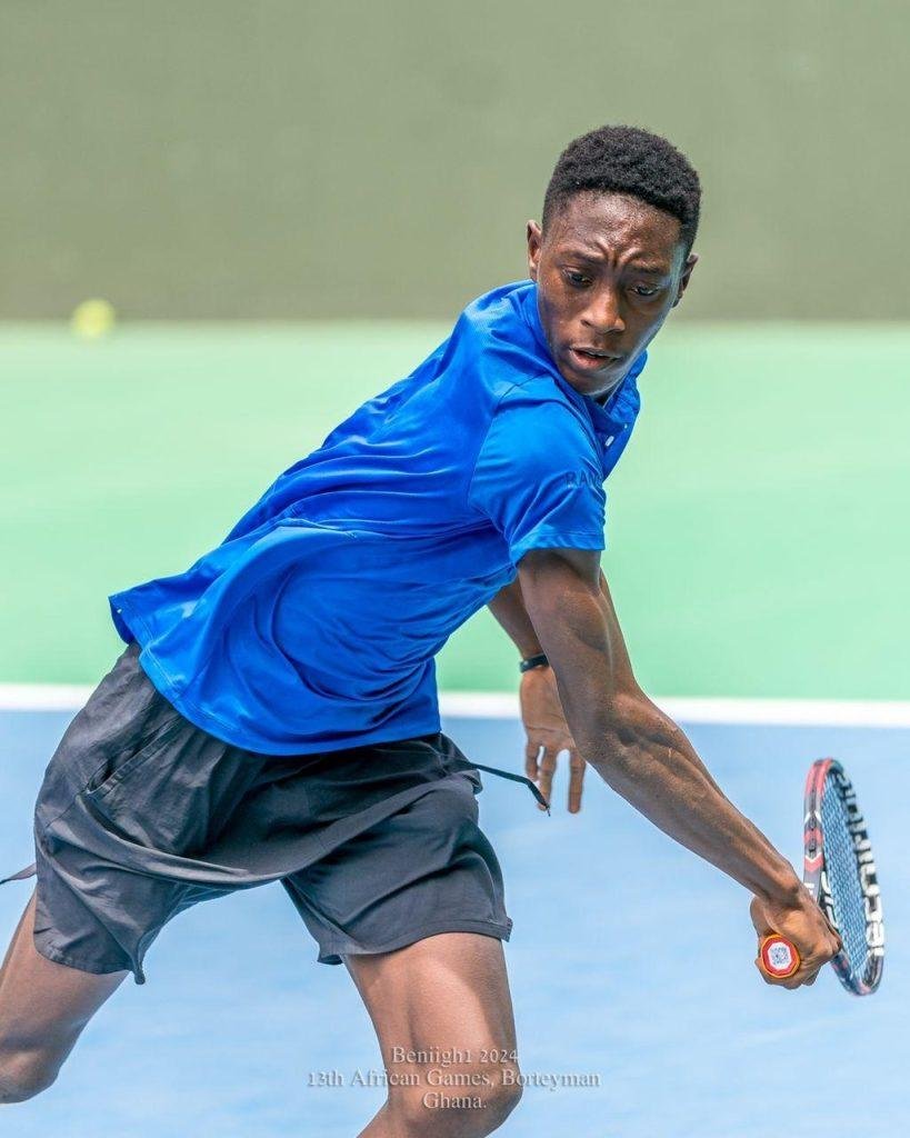 hana’s Lameck Bagerbaseh advances after beating Togolese opponent Kwami Roland Dussey 6-4,6-0 in tennis