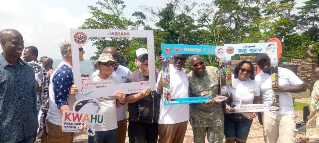 Mr Acheampong, Mr Agyeman and other dignitaries