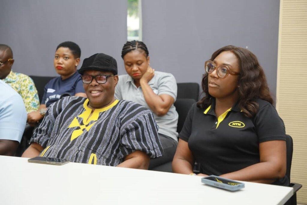Nana Gyan-Apenteng(left) and Mrs Asare-Fiagbenu(right)