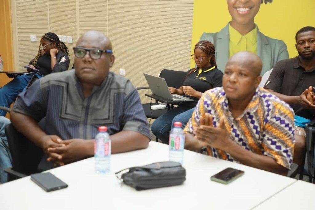 Nii Maaley(left) also graced the occasion